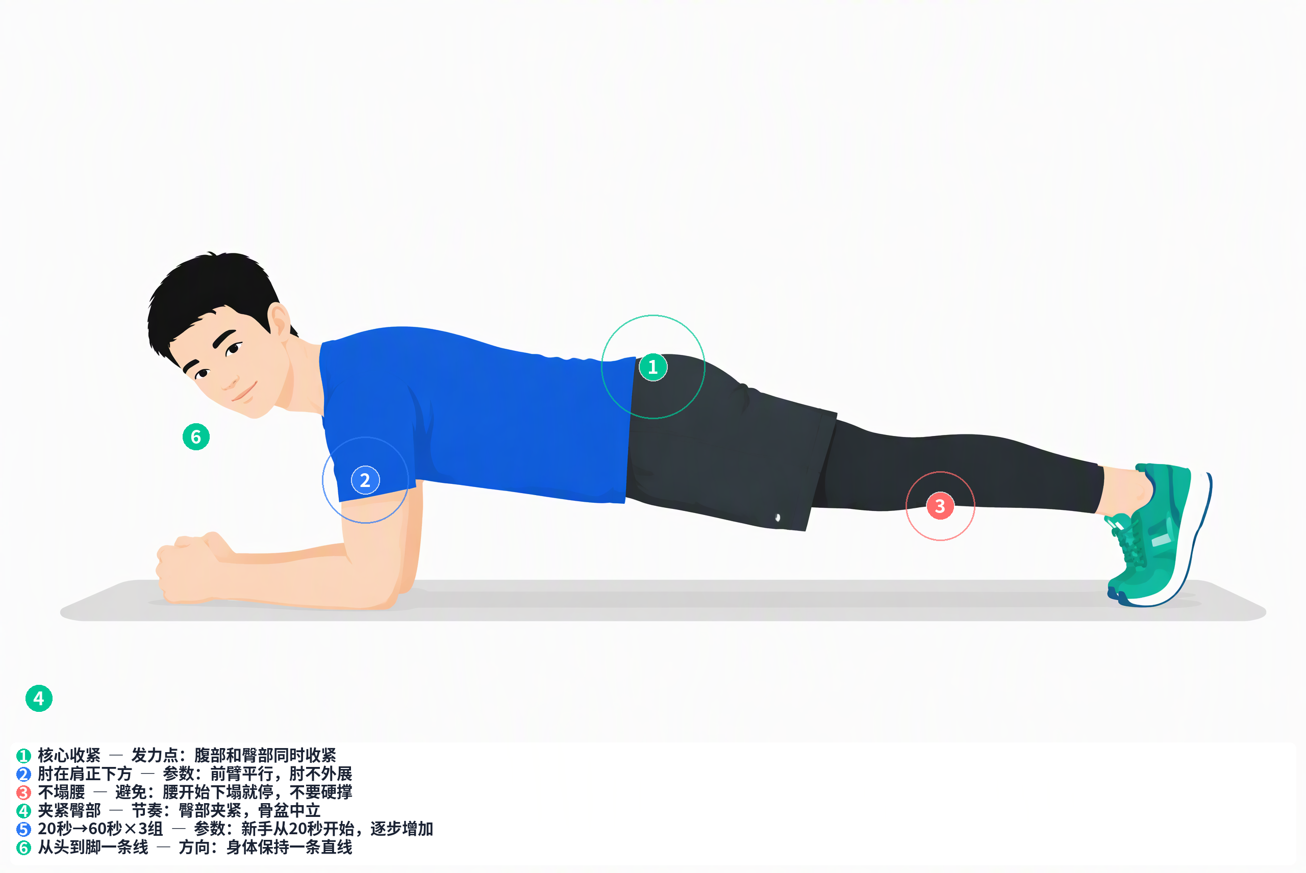 平板支撑